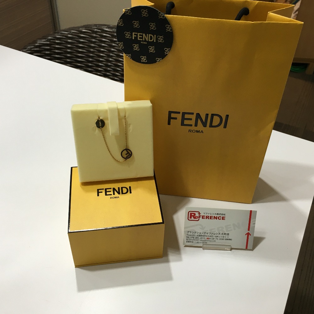 FENDI☆フェンディの可愛いブレスレット(型番:1A0419)を高価買取 